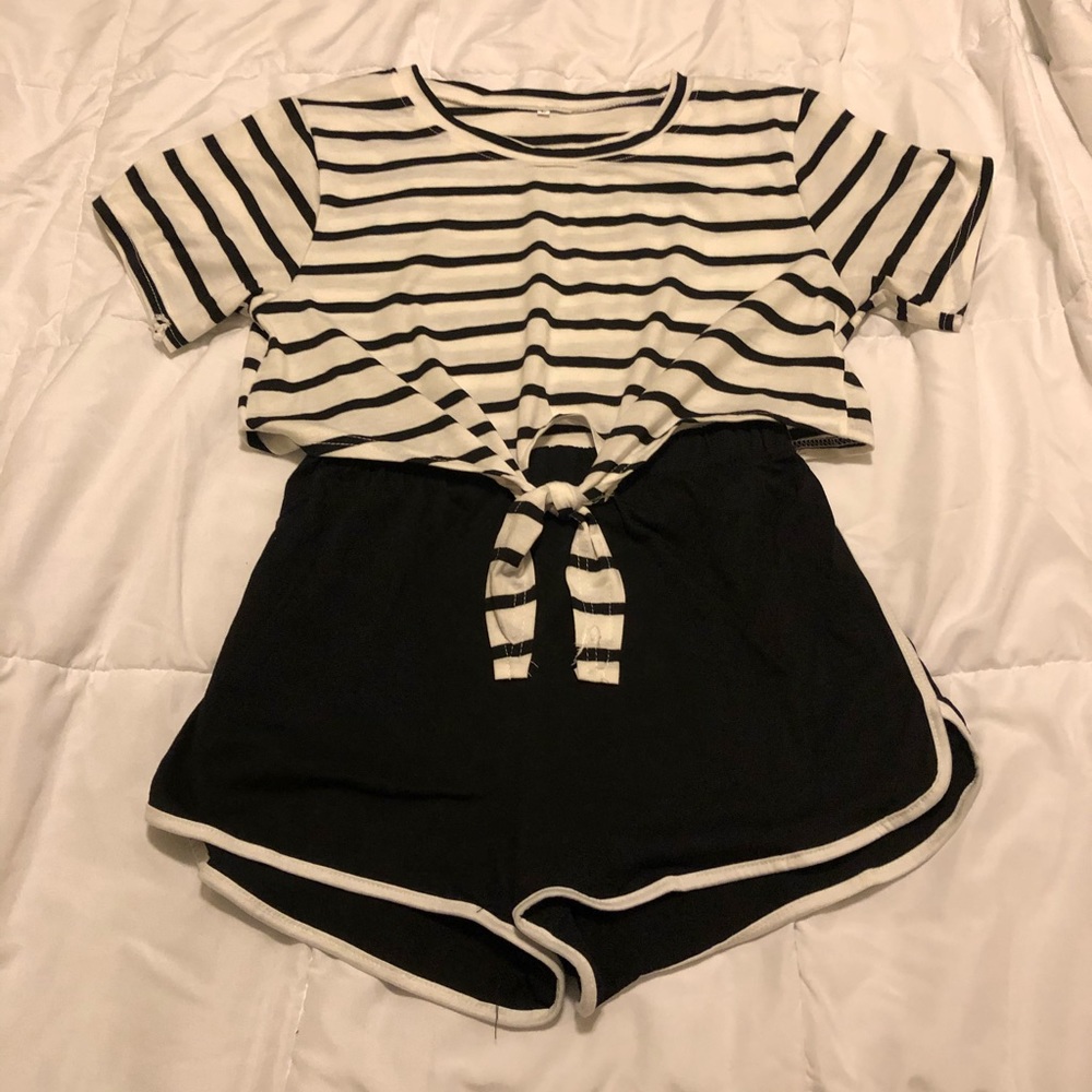 Shirt and short set
